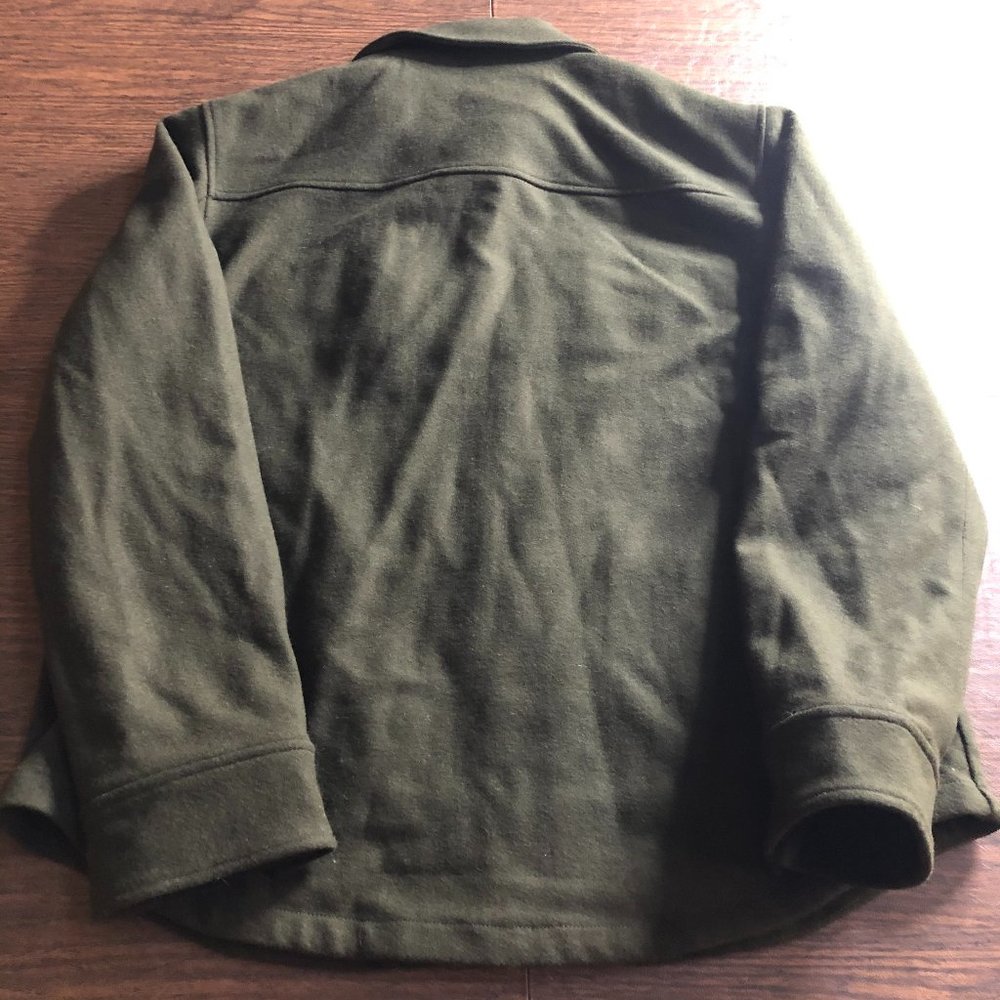 Pendleton Mens Capitol Hill Green Button Up Jacket - Picture 7 of 10